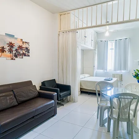 Studio Completo Na Praia De Copacabana Com Ar, Wifi, Netflix, Ate 4 Pessoas, Fundos Claro E Silencioso, Pauloangerami Pj135 里约热内卢 Exterior photo